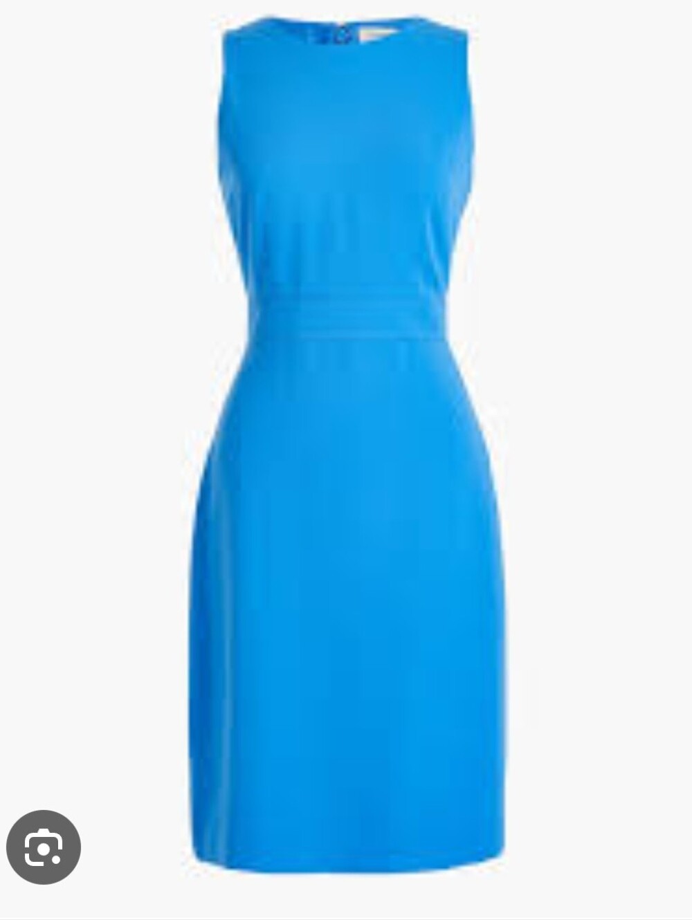 J. Crew Size 18 Sheath Dress Polished Wardrobe Piece Colbalt Blue Prodessional